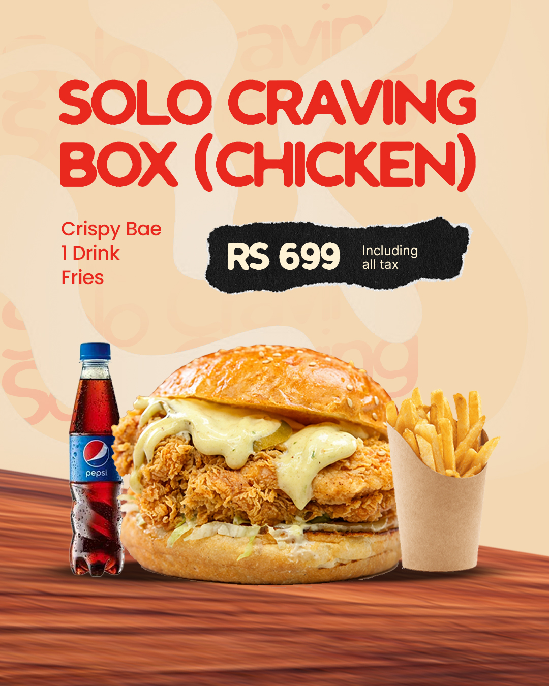 Solo Chicken craving box